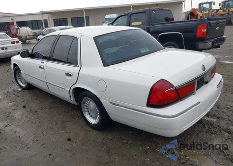 2000 Mercury Grand Marquis Ls из США, поврежденный, VIN 2MEFM75W1YX640511